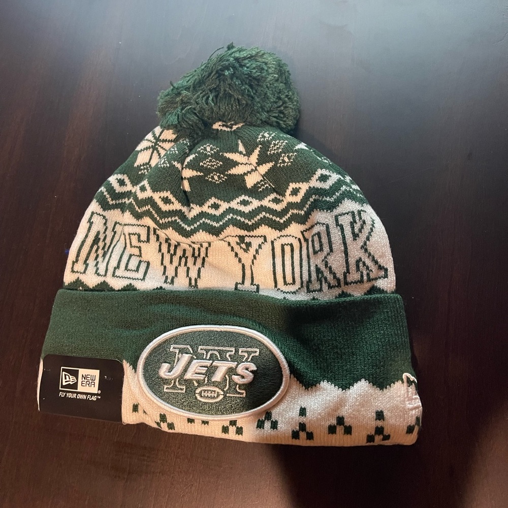 (NEW) New Era New York Jets Beanie